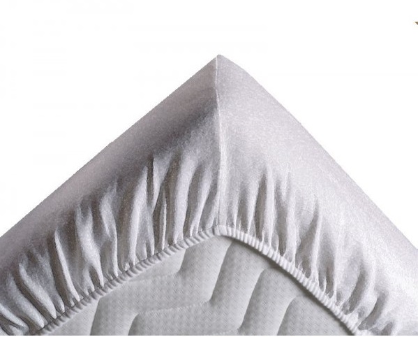 WHITE TERRY TOWELLING FITTED COT SHEET 85% COTTON AVAILABLE IN SINGLE OR PAIRS 